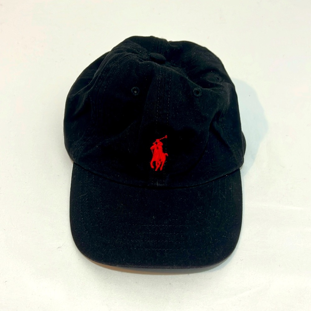 Polo Ralph Lauren Cotton chino ball cap-black size 2-7